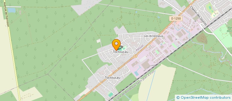 localisation de l'entreprise SCI DIMO  PESSAC