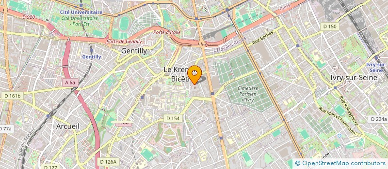 localisation de l'entreprise SCI DIMODOL à LE KREMLIN-BICETRE