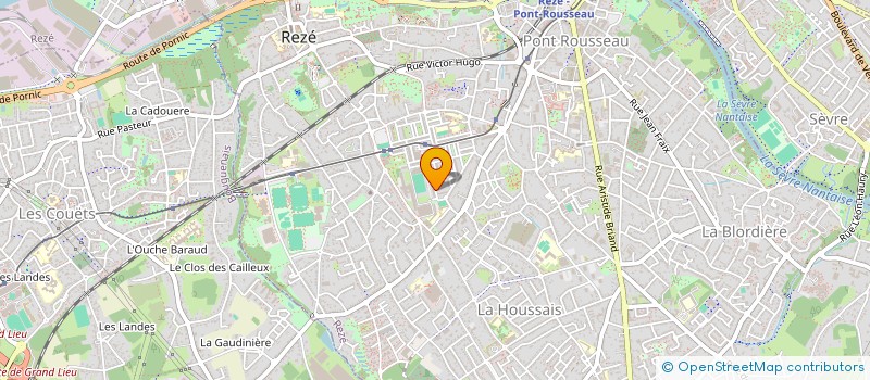 localisation de l'entreprise SCI DIMYSS  REZE