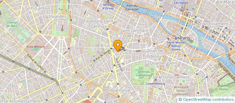 localisation de l'entreprise SCI DINA 2009  PARIS