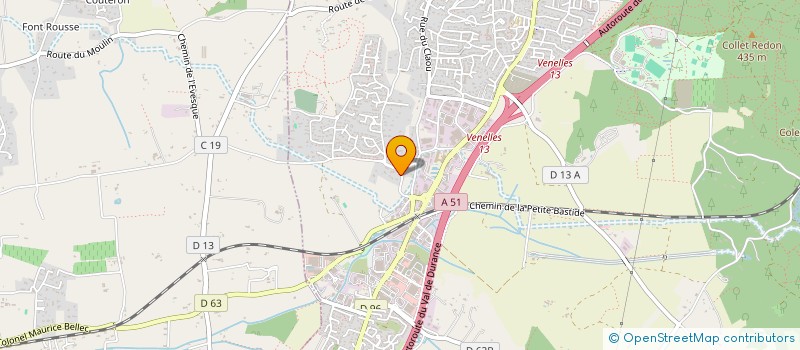 localisation de l'entreprise SCI DINA  VENELLES