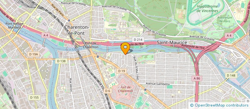 localisation de l'entreprise SCI DINA à MAISONS-ALFORT