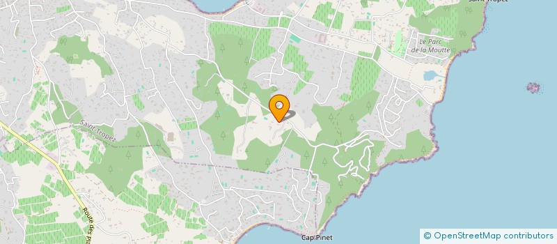 localisation de l'entreprise SCI DINACAAL à SAINT-TROPEZ
