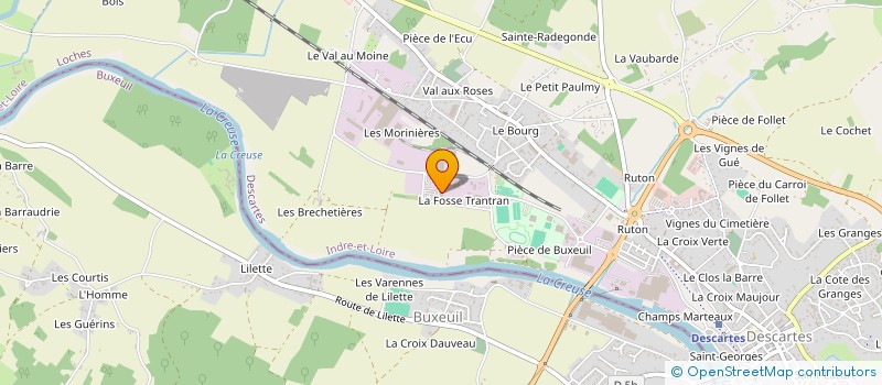 localisation de l'entreprise SCI DINAIS  DESCARTES