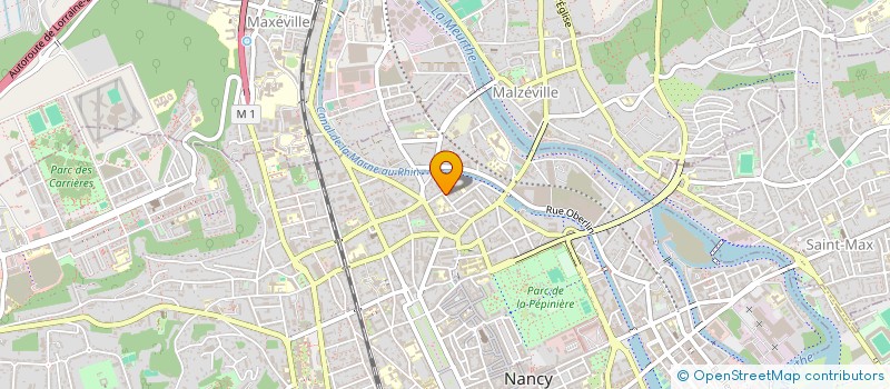 localisation de l'entreprise SCI DINALEHO  NANCY