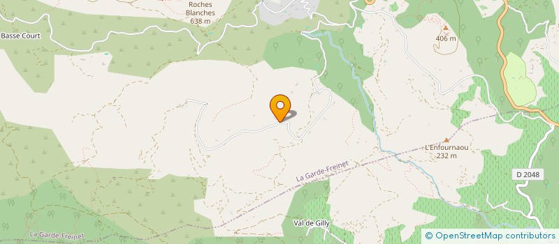 localisation de l'entreprise SCI DINAROBIN 3 à LA GARDE-FREINET