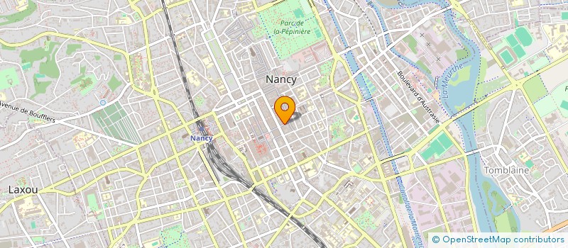 localisation de l'entreprise SCI DINGALARI  NANCY