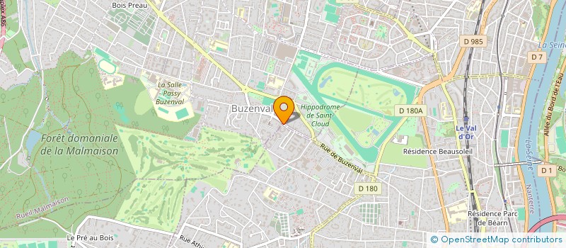 localisation de l'entreprise SCI DINKY à GARCHES