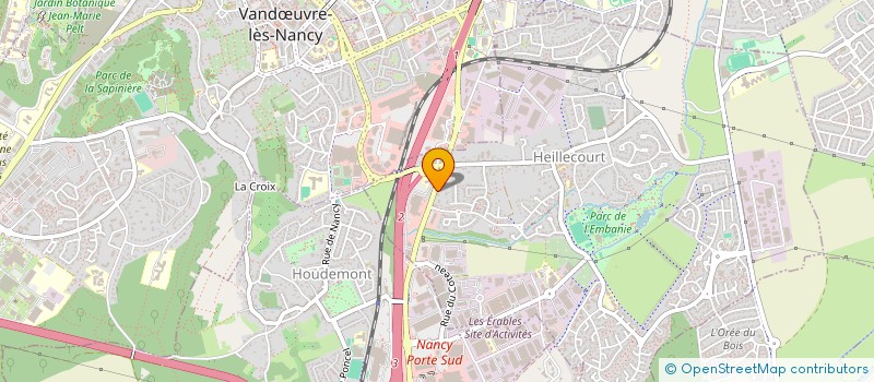 localisation de l'entreprise SCI DINO  HEILLECOURT