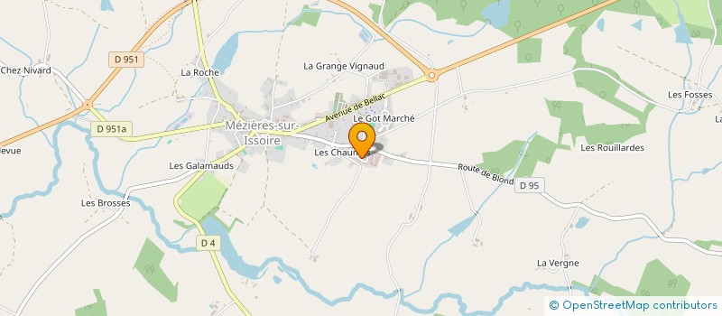 localisation de l'entreprise SCI DINTRAT-PAILLER  VAL D'ISSOIRE