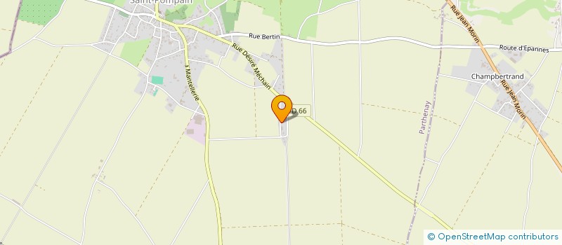 localisation de l'entreprise SCI DIODA  SAINT-POMPAIN