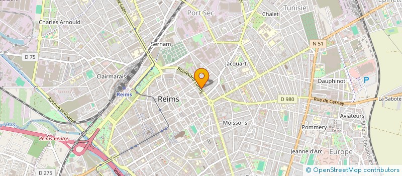 localisation de l'entreprise SCI DION  THIONVILLE