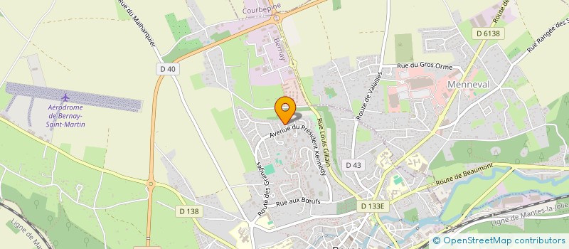 localisation de l'entreprise SCI DIONIS & CO  BERNAY