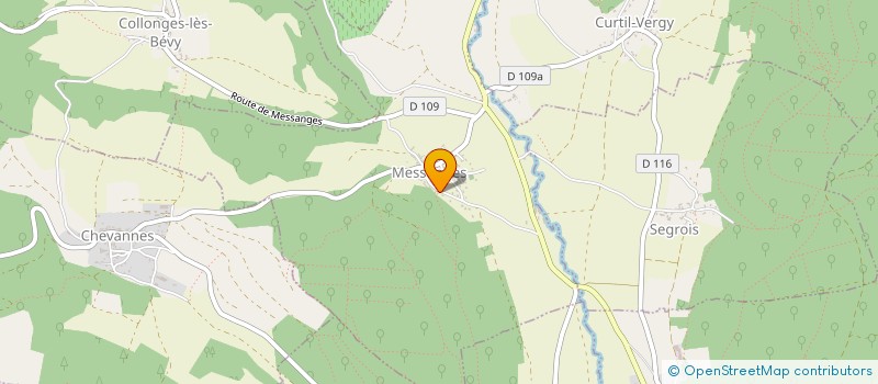 localisation de l'entreprise SCI DIONNET à MESSANGES