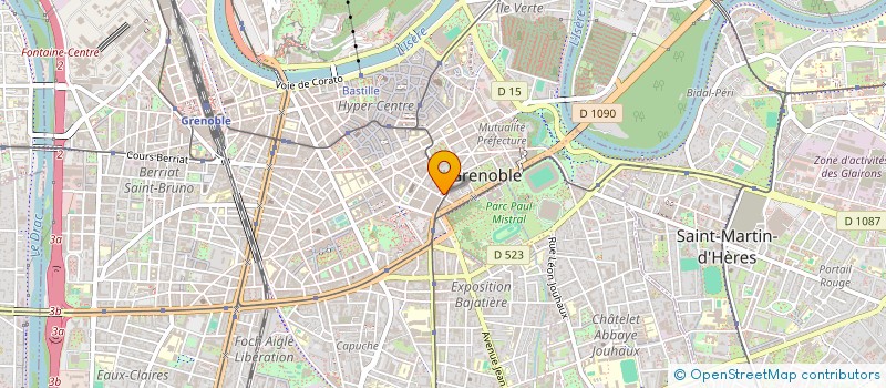 localisation de l'entreprise SCI DIONYSOS à SAINT-NAZAIRE-LES-EYMES