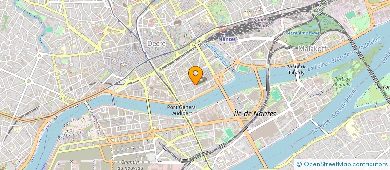 localisation de l'entreprise SCI DIONYSOS à NANTES