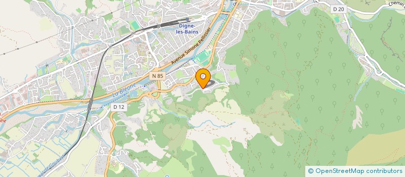 localisation de l'entreprise SCI DIORANE à DIGNE-LES-BAINS