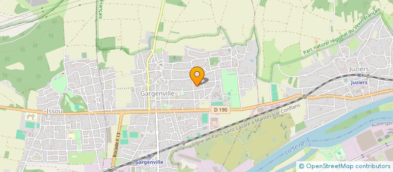 localisation de l'entreprise SCI DIORITE INVEST  GARGENVILLE