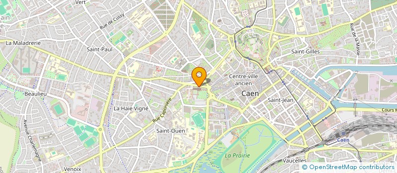 localisation de l'entreprise SCI DIOS à CAEN