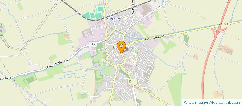 localisation de l'entreprise SCI DIOSCORIDE  BOURBOURG