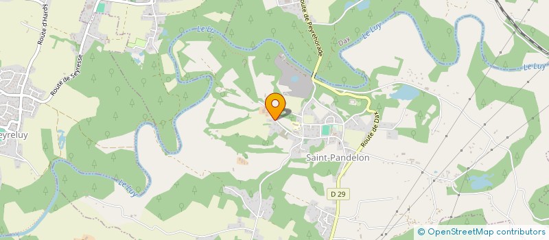 localisation de l'entreprise SCI DIRAT  SAINT-PANDELON