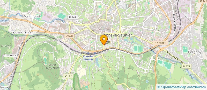 localisation de l'entreprise SCI DIRECTOIRE  LONS-LE-SAUNIER