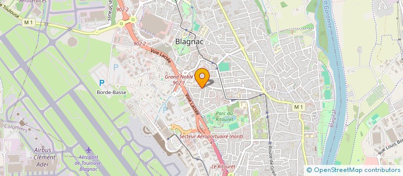 localisation de l'entreprise SCI DIREMA  BLAGNAC