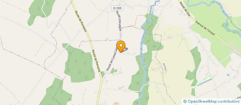 localisation de l'entreprise SCI DIRIS  ARSAGUE