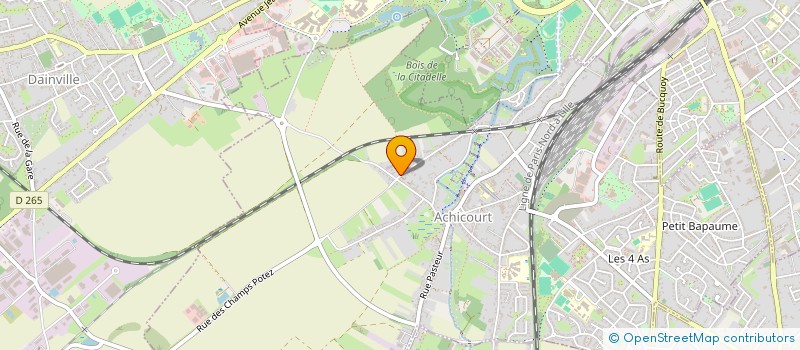 localisation de l'entreprise SCI DIRLET  ACHICOURT