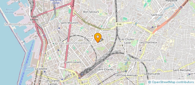 localisation de l'entreprise SCI DIROGLI à MARSEILLE