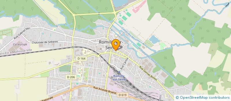 localisation de l'entreprise SCI DISAUDENT à ROMILLY-SUR-SEINE
