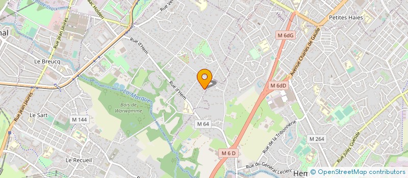localisation de l'entreprise SCI DISAVEL à CROIX
