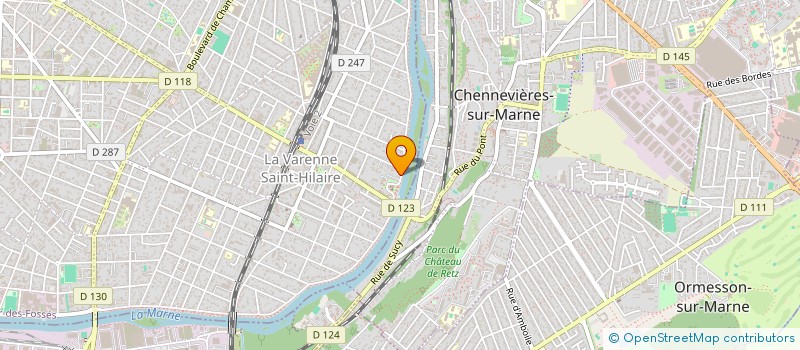 localisation de l'entreprise SCI DISC'KING HOTEL à SAINT-MAUR-DES-FOSSES