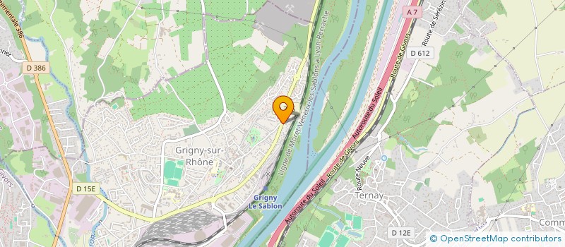 localisation de l'entreprise SCI DISCO  GRIGNY