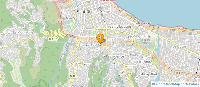localisation de l'entreprise SCI DISCODIN à SAINT-DENIS
