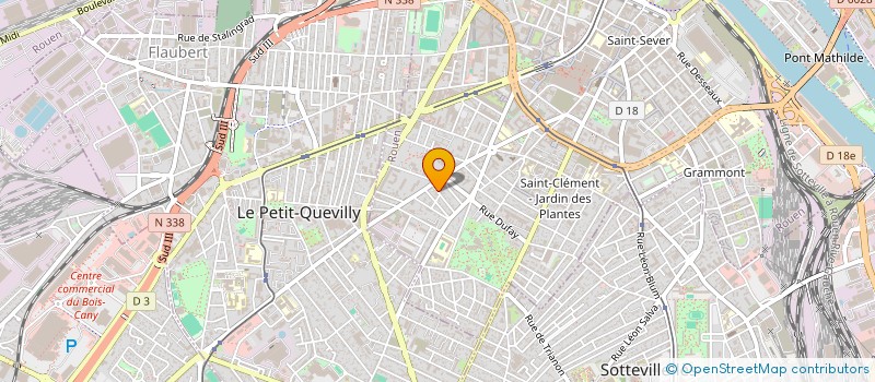 localisation de l'entreprise SCI DISCOVERY  ROUEN