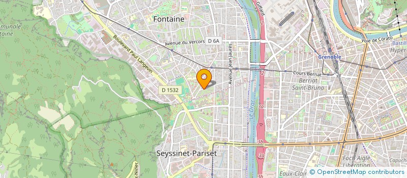 localisation de l'entreprise SCI DISCUS  FONTAINE