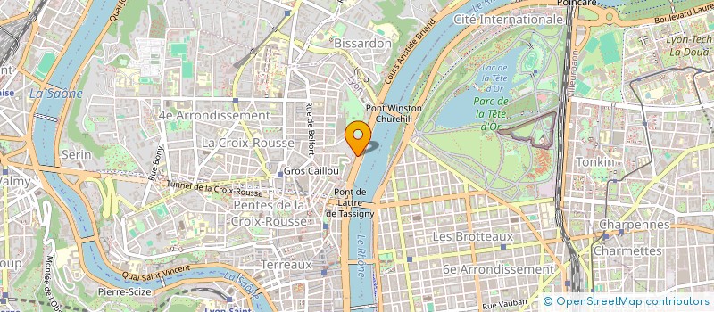 localisation de l'entreprise SCI DISPOSITION EXPLOITATION IMMOBILIER  LYON