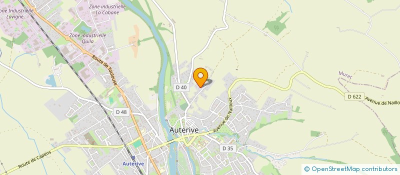 localisation de l'entreprise SCI DISSEGNA  AUTERIVE