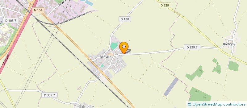 localisation de l'entreprise SCI DISSEMAR à GELLAINVILLE