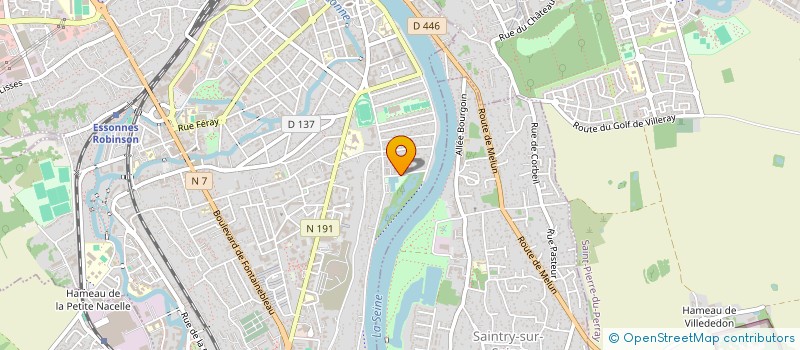 localisation de l'entreprise SCI DISTELY à CORBEIL-ESSONNES
