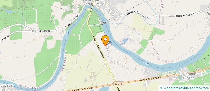 localisation de l'entreprise SCI DISTRIBAT  ALLEZ-ET-CAZENEUVE