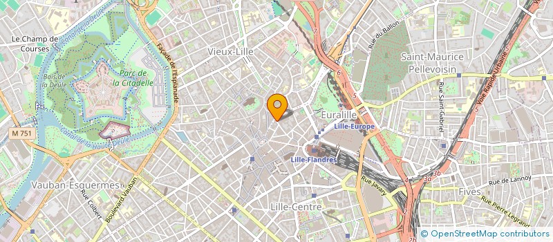 localisation de l'entreprise SCI DISTRIMO LOISON à LILLE