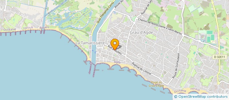 localisation de l'entreprise SCI DISTRISOIE à AGDE