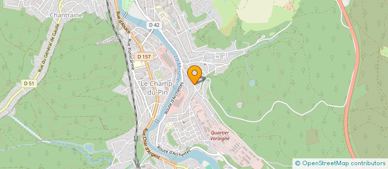 localisation de l'entreprise SCI DIVA à EPINAL