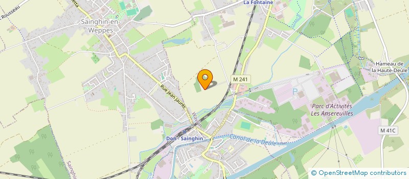 localisation de l'entreprise SCI DIVA  WAVRIN