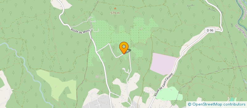 localisation de l'entreprise SCI DIVA  CALLIAN