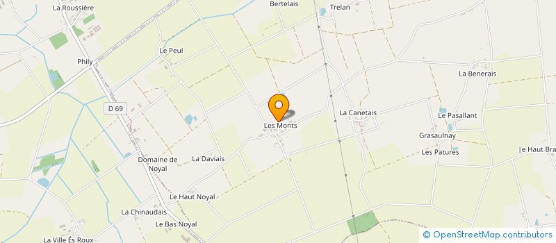 localisation de l'entreprise SCI DIVA  LA NOE-BLANCHE