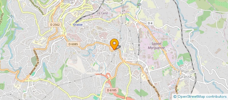 localisation de l'entreprise SCI DIVA I  GRASSE