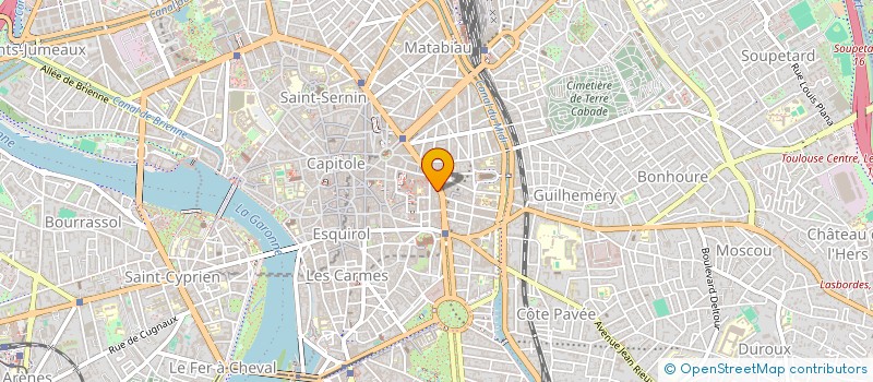 localisation de l'entreprise SCI DIVAD à TOULOUSE